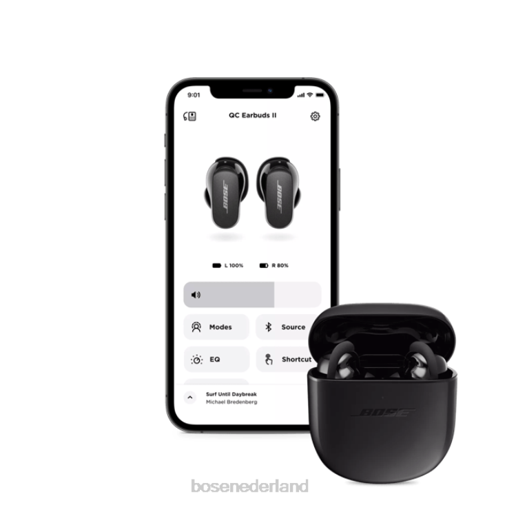 collecties| Bose quietcomfort-oordopjes ii N46RH15 driedubbel zwart