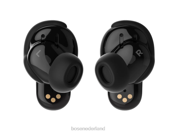 gerenoveerd| Bose quietcomfort-oordopjes ii N46RH54 driedubbel zwart
